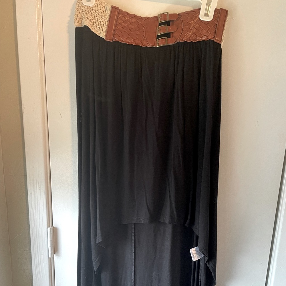 Ardene high love belted skirt Size L